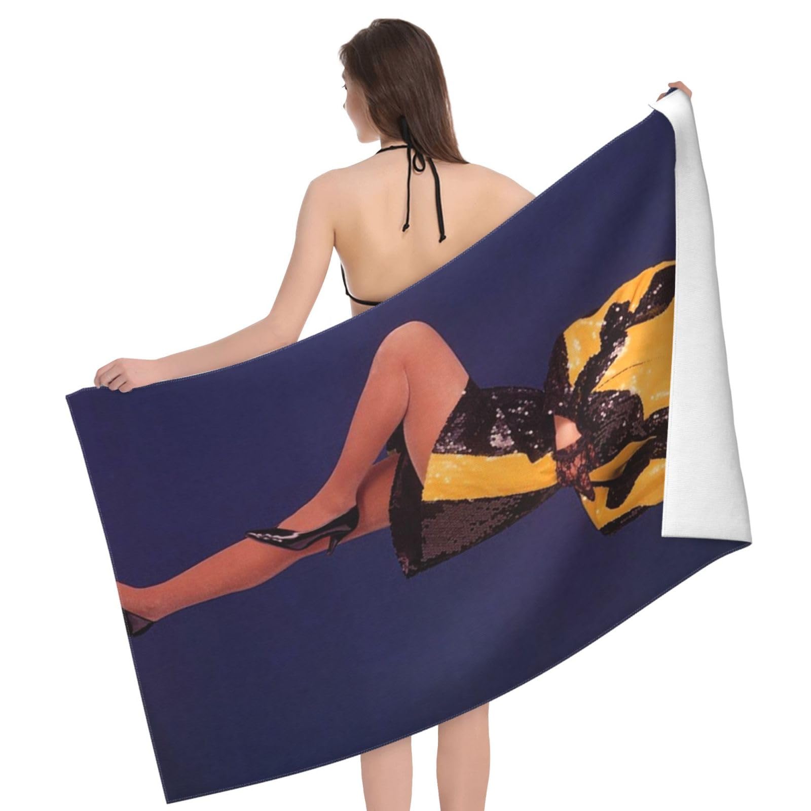 Amazon｜森高千里 バスタオル ビーチタオル タオル スイミングタオル